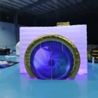 Air Camera Shape Inflatable Photo Booth With Led Light