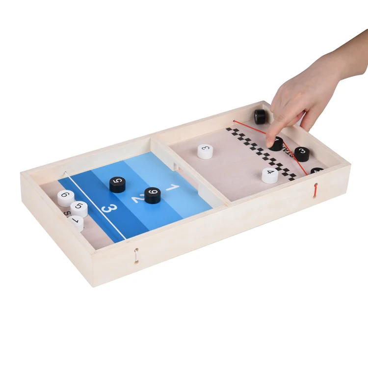 Fast sling puck board game foosball fast sling puck game 3-1