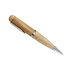 Pen Drive Pen Customized Wood Ballpoint Pen Shape Usb Flash Drive Memory Disk For Advertising Gift Promotion Market