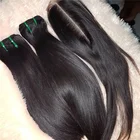 12a Unprocessed Bundle Hair Vendor Wholesale Raw Cuticle Aligned Hair Double Drawn Bone Straight Hair Vendor