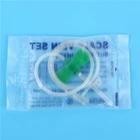 Wing Soft Use Color Code 21g Scalp Vein Infusion Set Butterfly Wing
