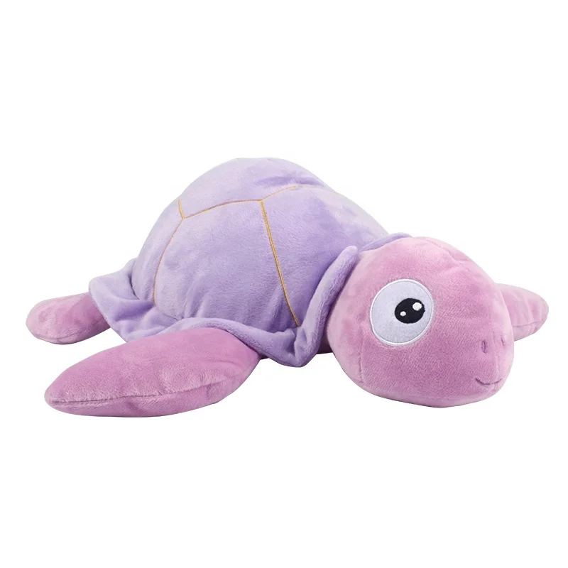purple stuffed turtle