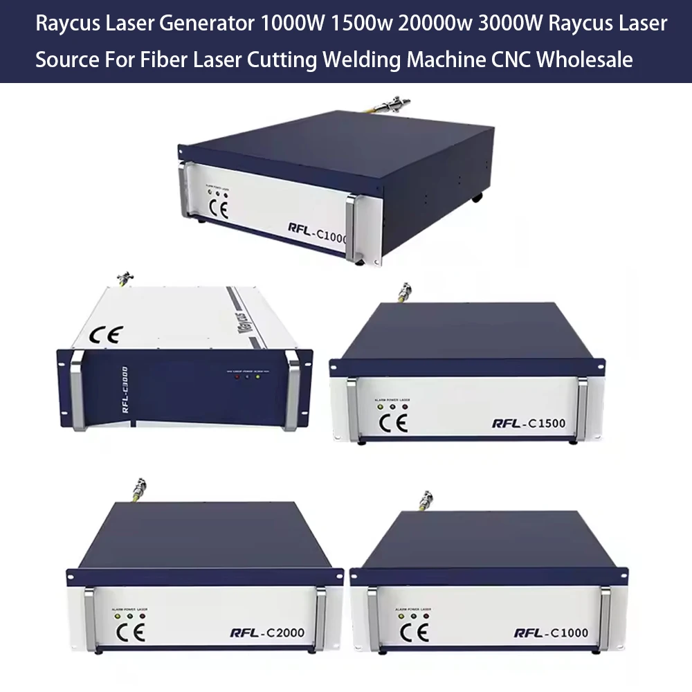 Laser- Fiber Laser Source/ Raycus Laser Source for Marking Engraving Cleaning Cutting