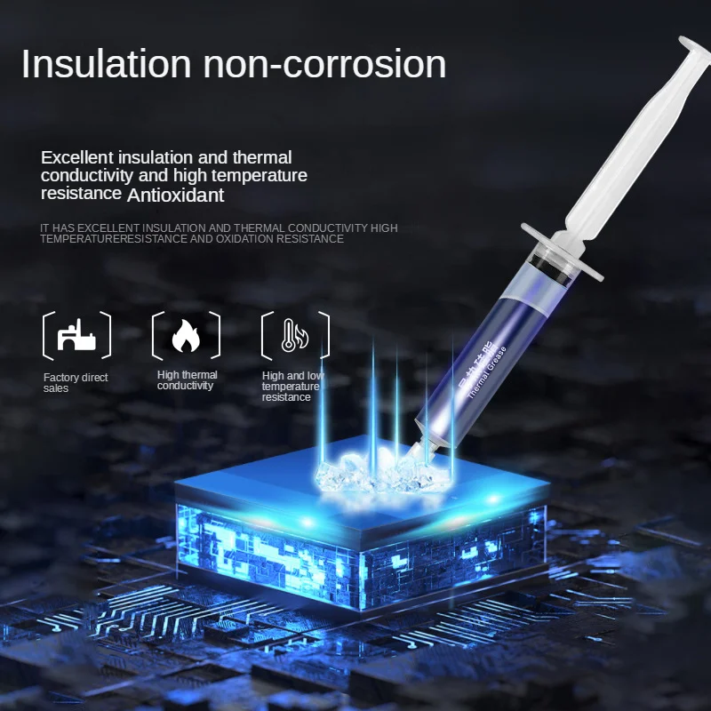 Pt30 Thermal Grease Heatsink Thermal Paste For Cpu Led Chip 2g Thermal