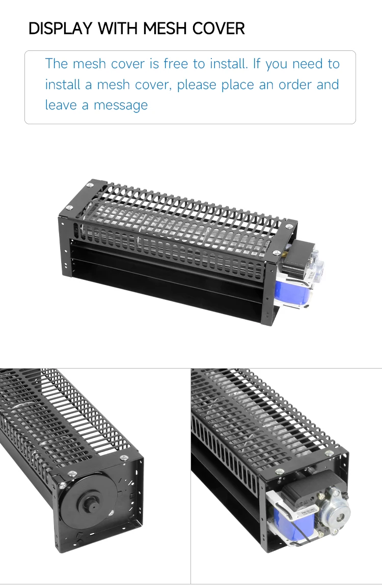 Cross Flow Fan, PRSK, 220V/50Hz, 60mm, Aluminum - detail 4