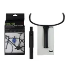 Wall Mounted Hanger Steel Flexible Bike Hook Storage Rack Wall Mounted Display Bicycle Hanger