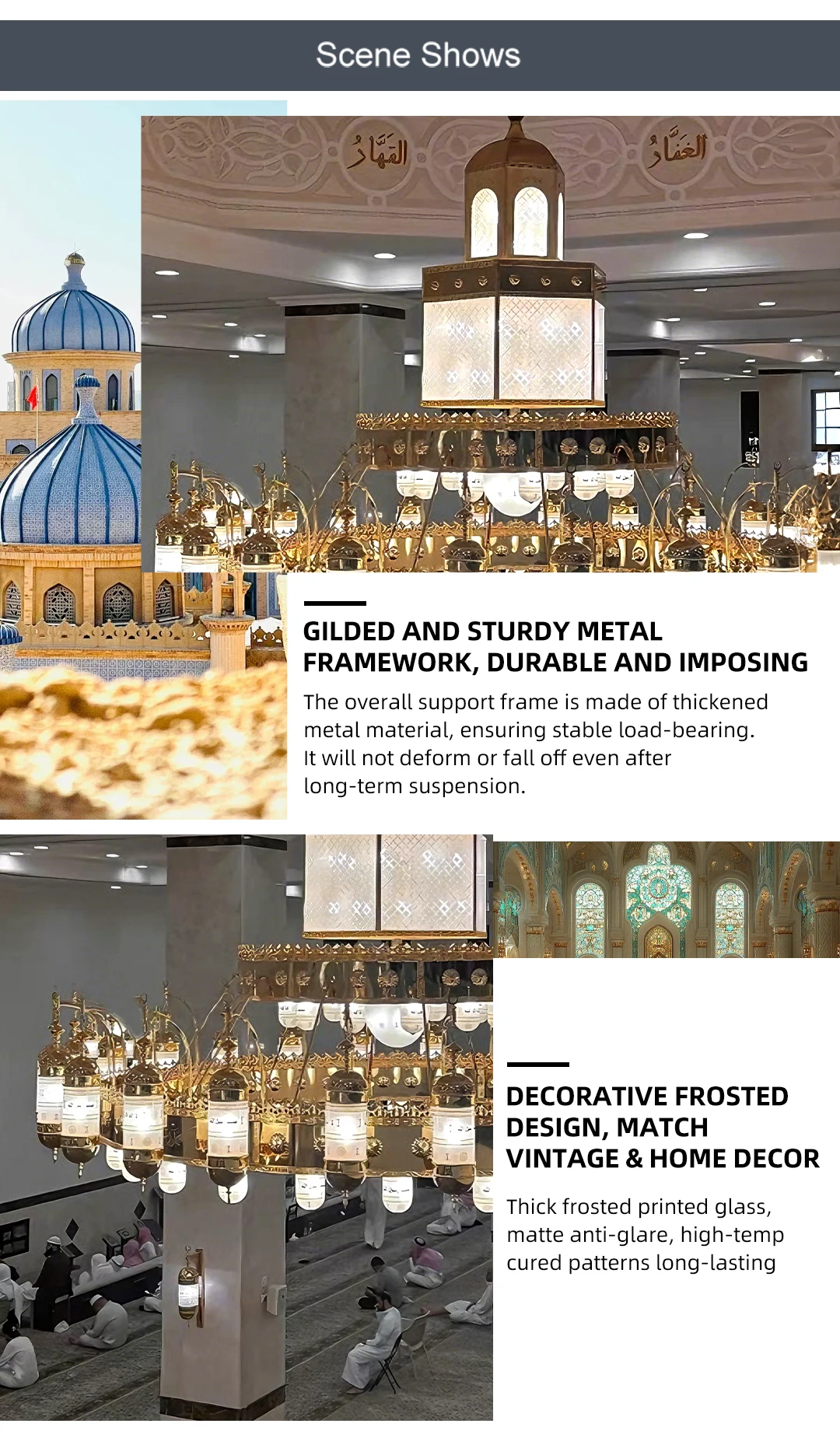 cpl 002 bespoke large mosque chandelier grand islamic led lighting for masjid prayer hall-3