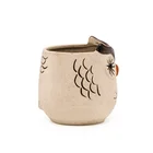 Pot Clay Wholesale Hot Sale Lovely Instgram 3D Unique Owl Flower Succulent Pot In Pottery Clay Ceramic