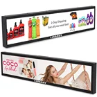 Bar New Digital Signage Ultra Wide Stretched Bar Lcd Advertising Display Tv Screen