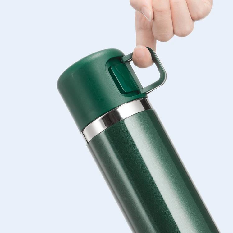 Manufacturer Insulated Stainless Steel Vacuum Bottle With Cup supplier