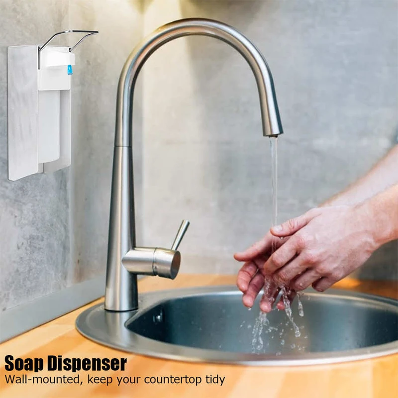 Customized Elbow Dispenser, Stainless Steel Soap Dispenser Wall Mounted & Stainless Steel Soap Dispenser Pump