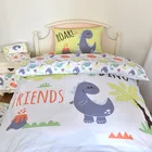 Bedding Custom Size Personality Dinosaur Cartoon Character Children Home Textile Baby Kids Boys Bedding Set