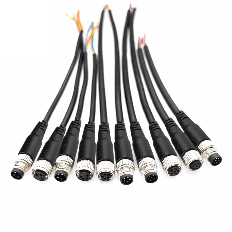 M Cable Waterproof Ip Ip Male Female Direct Plug Pin