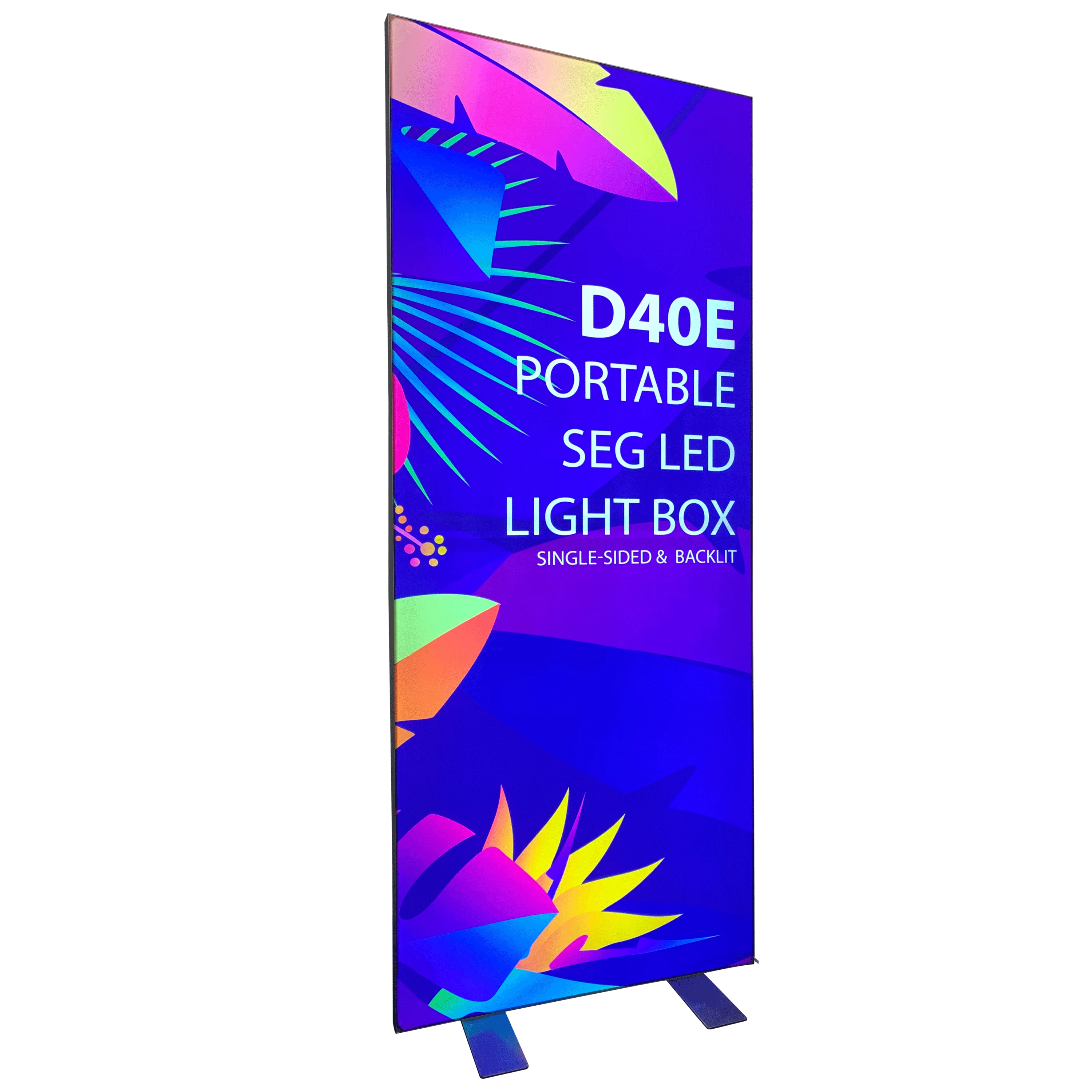 Admax Double Sided Custom Printing Seg Led Backdrop Frameless Tension