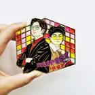 S Anime Custom Fashion Khoan Hijab Pins Kpop Lapel Badge Hard Soft Enamel B T S Pin