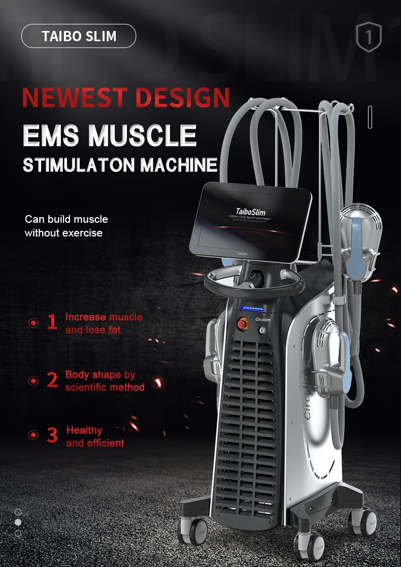 Handle Ems Machine Ems Muscle Stimulator Body Sculpting Machine Em