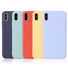 Iphone For IPhone X XR XS MAX Compatible And Various Colors Waterproof Silicone Case 2021