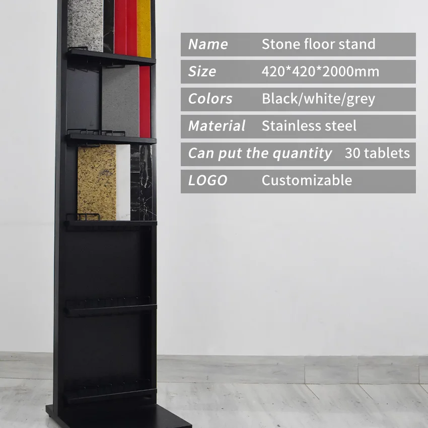 ceramic tile display stand,sample shelf,marble display stand