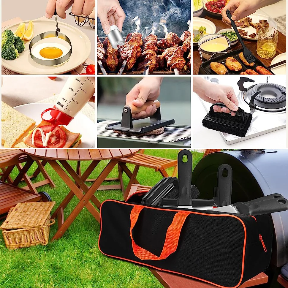 BBQ Flat Top Grill Accessories Set