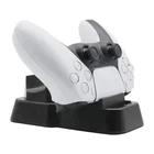 2 In 1 Original Led Remote Controller Fast Charging Dual Console Base PS5 Charger