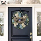 New Style Front Door Wooden Hanging Hello Sign Home Crafts Wedding Welcome Sign
