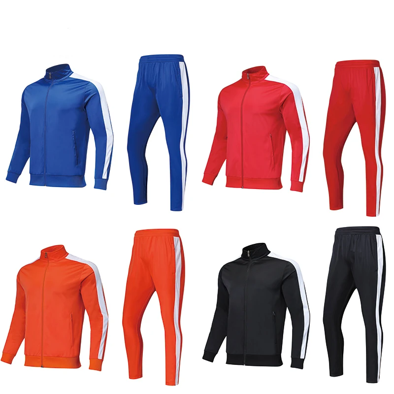Latest Design Wholesale Custom Sportswear Tracksuits Fitness Sweatsuit Two Piece Track Suit For Men men's sets