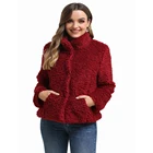 Jacket Wholesale Winter Ladies Wool Faux Fur Jacket For Woman Factory Direct Selling Price High Quality