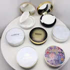 Case Powder Compact WH-120A White Gold Empty Air Cushion Loose Powder Foundation Compact Case