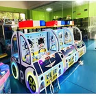 Car Kids Brand New Police Cat Car Kids Coin Game Operated Indoor Games Machine