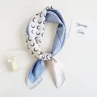 Scarf Custom Fashion Classic Casual Female Square Polyester Scarf For Fashion
