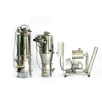 Pneumatic Conveying System Vacuum Feeder Conveyor Automatic For Coffee Beans Grain Powder Particles