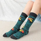 Stockings European Hip Hop Fashion Brand Color Personality All-match Women's Stockings
