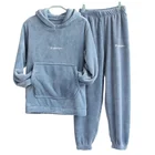 Women Women China Wholesalers Homewear Trendy Winter Fall Warm Lounge Wear Women Set 2 Pcs Ladies Home Clothing