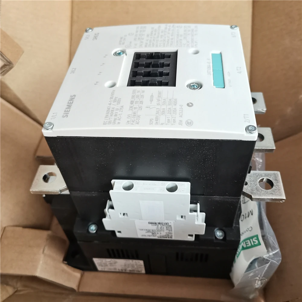 Siemens Contactor Electrical Contactor 4 Pole Contactor 3RT1064-6AF36 Germany Original