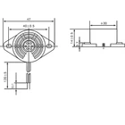 Piezo Buzzer Buzzerpiezo Piezo Buzzer 12v 24v 6V/12V/24V Piezo Buzzer With Kinds Of Sound Performance