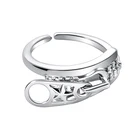 Alloy Gold Ring Rings Latest Design Alloy Gold Round Ring Clasp Lock Alloy Alloy Adjustable Rings