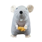 Mini Toy Plush New Children Cute Design Mini Kids Printing Rat Birthday Festival Toy Mouse Plush