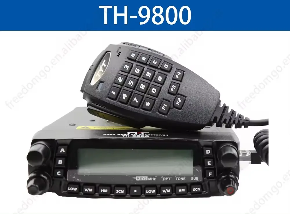 Tyt Th 9800 Remote Intercom 50w Intercom 100km Four Band Ham Radio Base