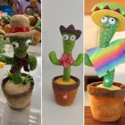 Toys Gifts Hot Sale Stuffed Toys Singing Kid Gifts Funny Dancing Cactus Plush Toys Children Toys With Music