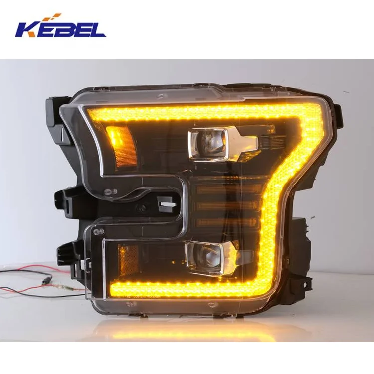 product kebel atuo bodys high quality best selling head lamp oem head light for ford f150 2015 2017-5