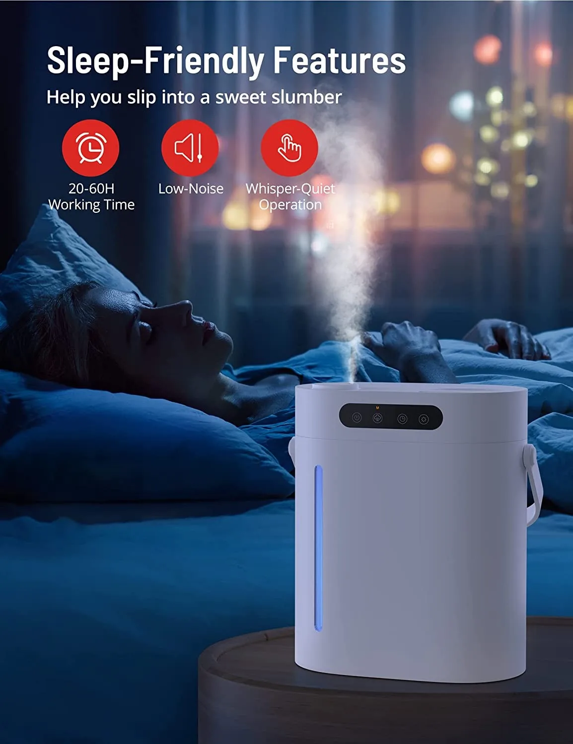 Cool Mist Air Humidifier, 220, 6L - detail 18