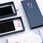 Eyelash Extension Eyelash Extension Supplier Wholesale Vendor Custom Individual Private Label Siberian Mink Eyelash Extension With Packaging Box