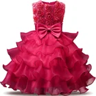 Dress Party Dresses Pageant Flower Girl Dress Kids Ruffles Lace Party Wedding Dresses Gown YY10416