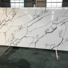 Slabs China Stone Quartz Cheap Artificial Calacatta Quartz Stone Slabs For Countertop