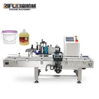 Automatic Bucket Labeling Machine Pail Labelling Manufactures With High Quality For Manufacturing Plant