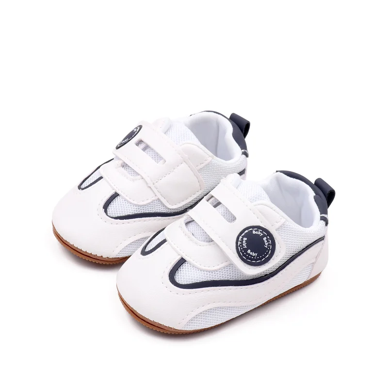 High Quality Breathable Soft TPR Outsole Unisex Sneaker Baby Boys and Girls Toddler Casual Shoes for Spring and Summer manufacture