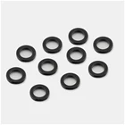 Black Ring Black Wholesale Rubber Black Round Custom Rubber Ring With Customized Size