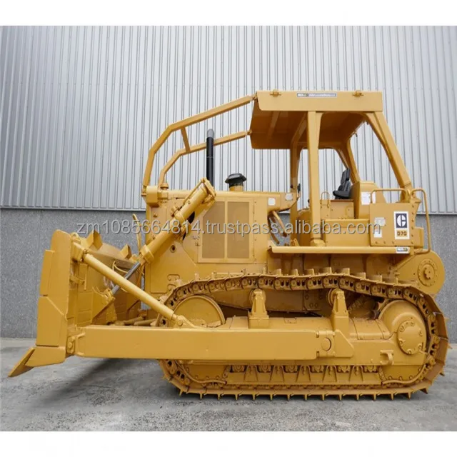 Used Cat Bulldozer D7g With Hydraulic Winch Used Caterpillar Bulldozer