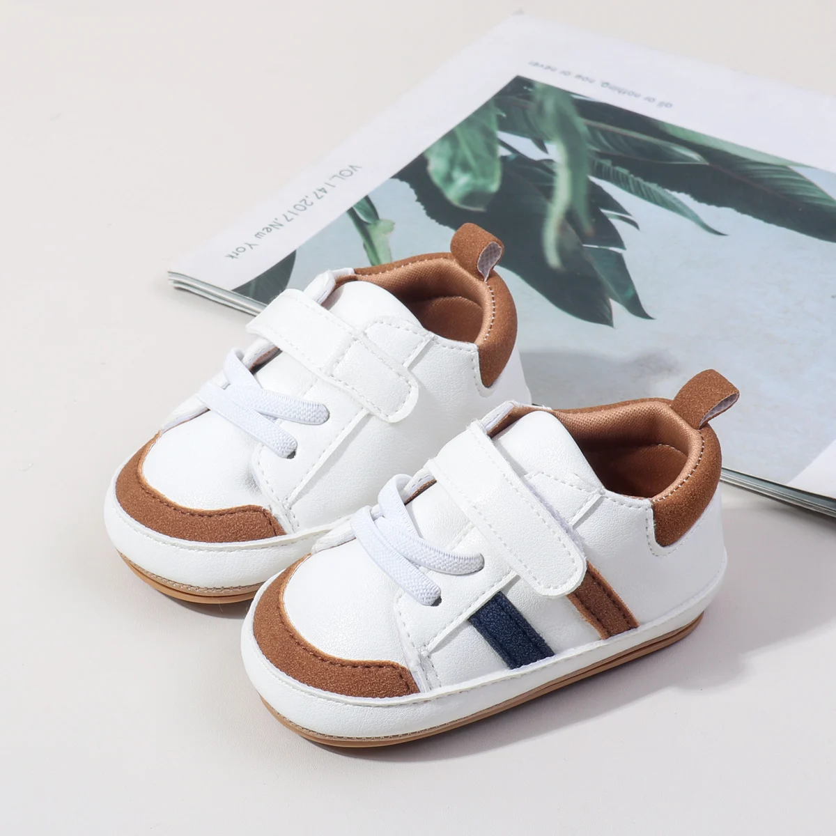 Wholesale Anti-slip TPR Outsole Baby Toddler Boys Girls Sport Shoes supplier
