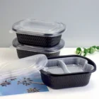 Household Plastic Plastic Hot Selling Customize Household Plastic Food Container Take Away Small PP Food Paking Box